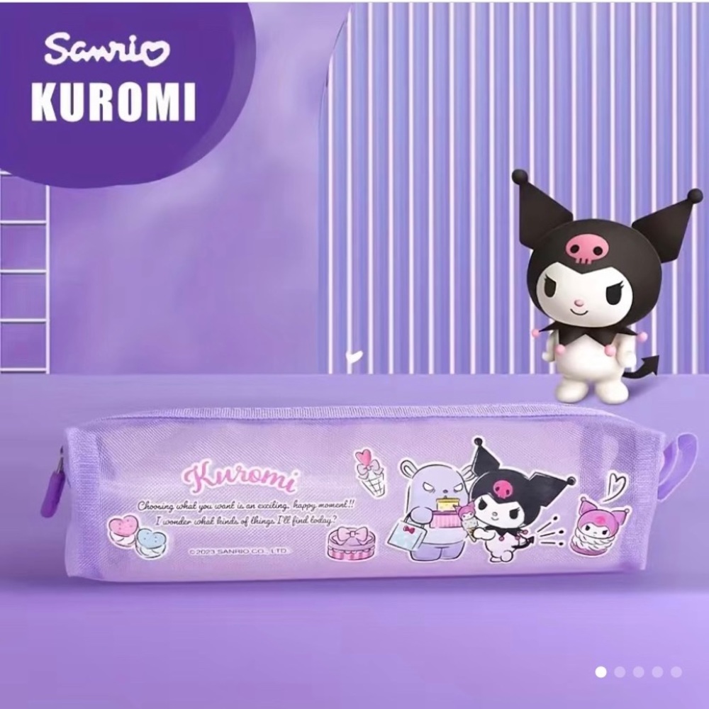 NWT Sanrio Kuromi Pen/Pencil Case